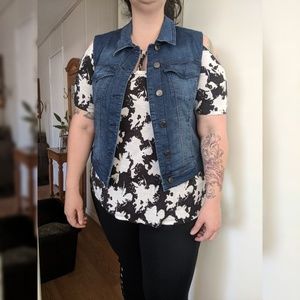 Lane Bryant Denim Vest